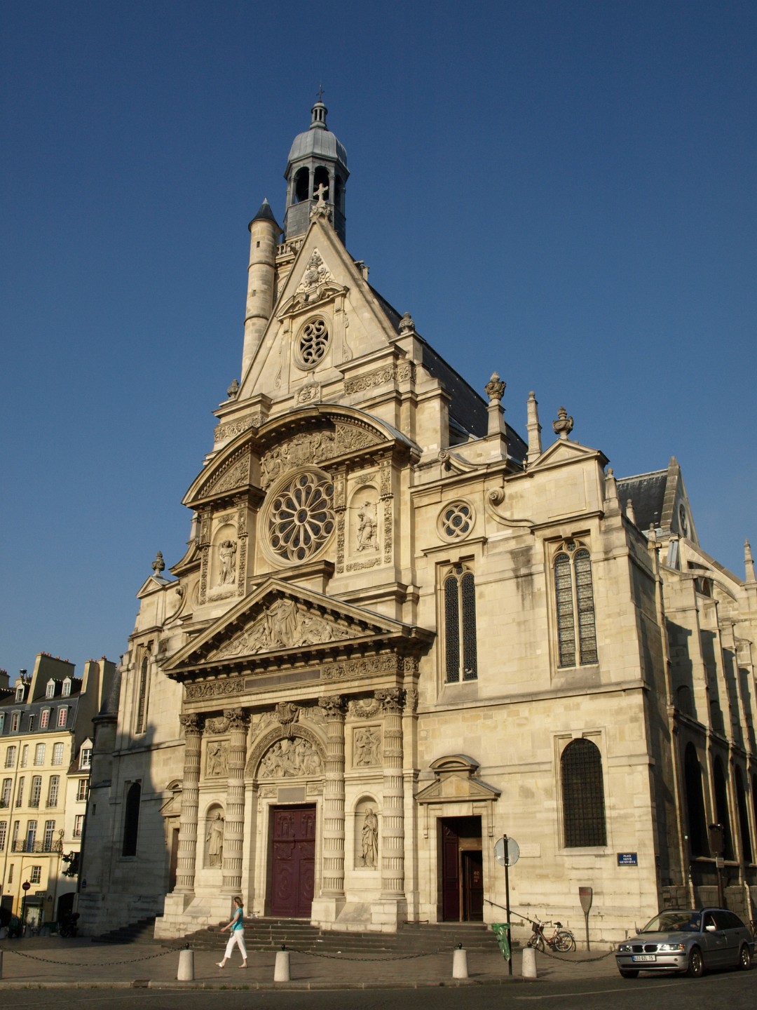 Angled Profile of the Sainte Geniveve Church